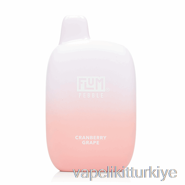 Vape Likit Flum çakıl 6000 Tek Kullanımlık Kızılcık üzüm